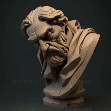 3D model Rallus semiplumbeus (STL)